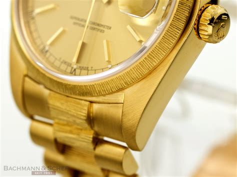 rolex day date gold borke|Rolex yellow gold watch.